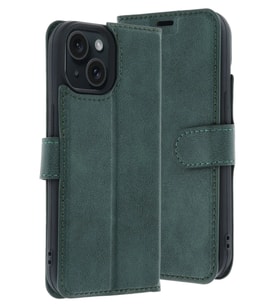 Durukar® iPhone 15 Trend S Plus Kapaklı Kılıf - Yeşil