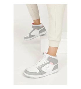 Kinetix Jones Pu Hı W 3FX Sneaker Spor Ayakkabı Beyaz Gri