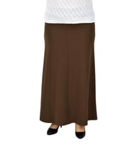 Kadın Kumaş Lastikli Kemer Balık Model Etek BGL-ST04204 (Bej)