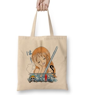 Nami Character One Piece 01 Bez Çanta Uzun Saplı