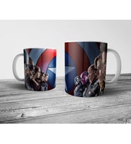 Pixxa Kahramanların Savaşı Civil War Kupa Bardak Model 1