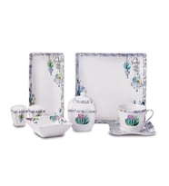 Korkmaz Link Collection 28 Parça Kare Kahvaltı Takımı A8574