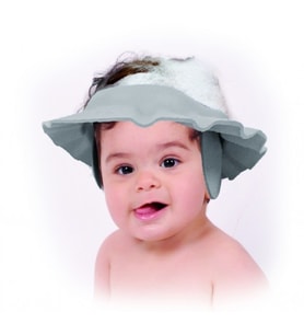 SeviBebe Bebek Banyo Şapkası Gri (Standart)