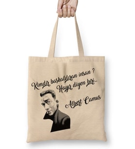 Albert Camus Bez Çanta Uzun Saplı