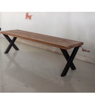 Masif Ahşap Bank 200cm BANK AÇIK CEVİZ