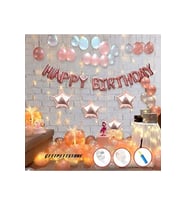 Çıtıpıtıstore Lüks Doğum Günü Balon Zincir Set