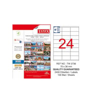 Tanex Lazer Etiket 100 Yaprak 70 x 36 Mm Lazer Yazıcı Etiketi