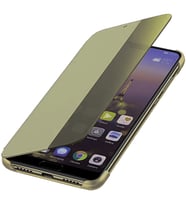 Huawei Y6 2019 Yarım Cam Kapaklı Kılıf (Kahverengi)