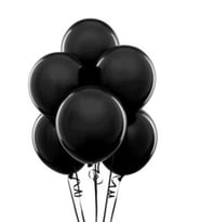 Gemar Siyah Renkli Balon 26cm - 20 adet