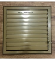ecovent 60X60 ALÜMİNYUM MENFEZ BRONZ