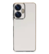 Newface Realme C55 Kılıf Volet Silikon - Beyaz