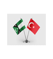Batı Trakya Bağımsız Hükümeti ve Türk Bayrağı İkili Saten Masa Bayrağı Takımı