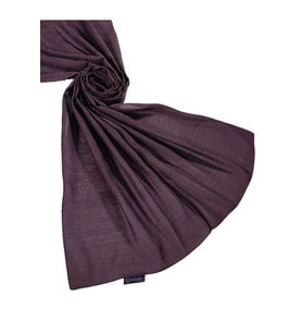 Mısırlı Eşarpları Parıltılı Elegance Monogram Prenses Şal (Mürdüm)