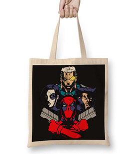Deadpool Rhapsody Bez Çanta Uzun Saplı