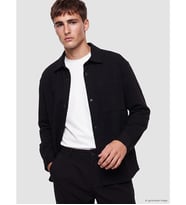 LCW Vision Siyah Regular Fit Erkek Gömlek Ceket