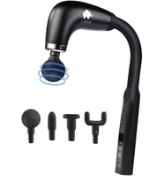Uzatma Aparatlı Tüm Vücut Masaj Tabancası Çok Fonksiyon Fitness Masajı