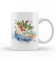 Yılbaşı Yeni Yıl Konseptli New Year 02 Kupa Bardak Porselen