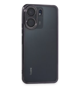Redmi 13C Kılıf Lensli Silikon - Mor