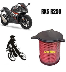 Rks R 250 Hava Filtresi Oem Kalite Tüm Yıllara Uygun - Arasmoto (Siyah)