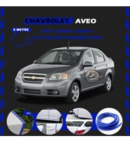 Chevrolet Aveo Oto Araç Kapı Koruma Fitili 5metre Parlak Mavi Renk