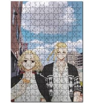 Cakapuzzle Tokyo Revengers Naruto Gökyüzü Mikey  Puzzle Yapboz MDF (Ahşap) (120 Parça)