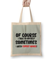 Sarcasm Funny Comment Quotes Gift - Sarcastic Women And Men Humorous Saying Bez Çanta Uzun Saplı