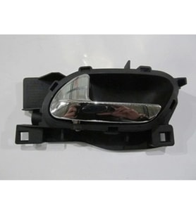 2004-2011 Peugeot 407 Ön Kapı İç Açma Kolu Sol Siyah (Elceği Nikelajlı)  (Adet) (Oem No:9143J9)