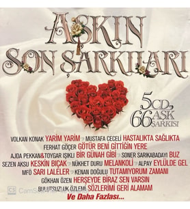(Plak Değildir CD dir) CD Aşkın Son Şarkıları 5 CD (Karışık)