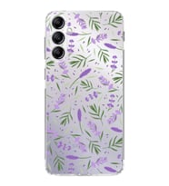 PrintiFy Samsung Galaxy M34 ile Uyumlu 1mm Slim Fit Water Color 3 Baskılı Şeffaf  Kılıf