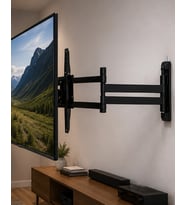 Çift Kollu Tv Askı Aparatı Hareketli Lcd Led Televizyon Askılığı