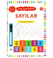 Sayılar Çizgi Çizgi Etkinlik 4+ Yaş Kukla Yayınları