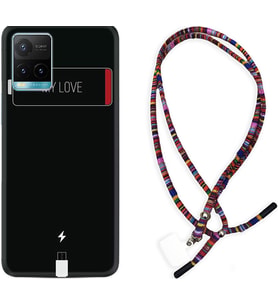 Vivo Y11S Y21S Y20 Y20S Y70 Kılıf Boyun Asklı Rasta Silikon My Love 1402