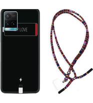 Vivo Y11S Y21S Y20 Y20S Y70 Kılıf Boyun Asklı Rasta Silikon My Love 1402