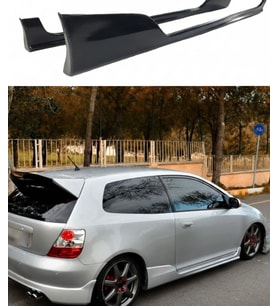 🚘 Honda Civic Sport EP2 / EP3 Yan Marşpiyel (Plastik)  Sportif & Dayanıklı Yan Gövde Kaplama (Standart)