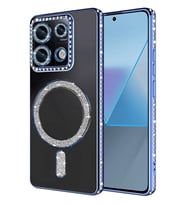 Redmi 13C Joke Simli Magneticsafe Kılıf - Mavi