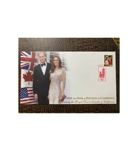 2011 İngiltere Kraliyet HRH THE DUKE & DUCHESS OF CAMBRİDGE Celebrating the Royal Tour to Canada an