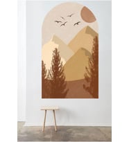 Velaris Boho Bohem Renkli Duvar Sticker