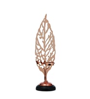 Vitale Yaprak Mumluk Bronz 46 cm AK.JE0095
