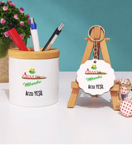 Ziraat Mühendisi Kalemlik ve Anahtarlık