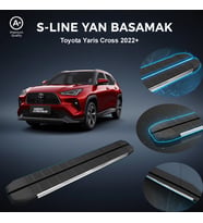 Toyota Yaris S-Line Premium Krom Yan Basamak 2022 Sonrası