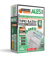 2024 ALES ÖSYM Tıpkı Basım Çıkmış Soru Kitapçıkları Türkiye Geneli Dijital Çözüm (Beyaz)