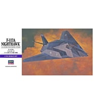 Hasegawa E1 531 1/72 Ölçek, F-117A Nighthawk, Savaş Uçağı Plastik Model Kiti
