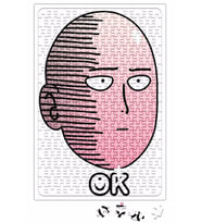 Anime Manga One Punch Man Ok Puzzle 240 Parça Yapboz