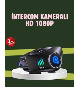 Q28 Full Kameralı Motosiklet Kask Kulaklığı – 45 Saat Müzik, Ipx6 Su Geçirmez