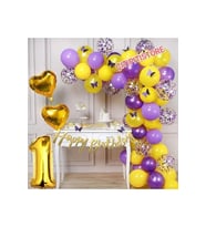 Çıtıpıtıstore Lüks 1 Yaş Balon Zincir Set