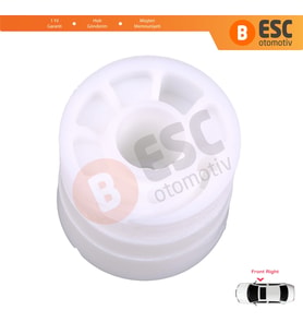 VW Transporter T5 Caravelle Multivan 2003-2015 7H0837754 İçin Ön Sağ Kapı Cam Kriko Tamir Makarası