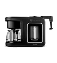 Karaca Hatır Plus Barista 6 in 1 Latte Cappuccino ve Közde Türk Kahve Makinesi Black Silver