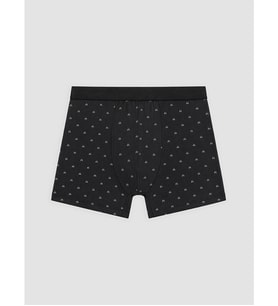 LC WAIKIKI Siyah Pamuklu Esnek Erkek Boxer