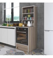 Kenzlife ankastre fırın dolabı esmacan crd 165*60*56 mutfak eko düz
