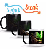 Yoda 2 Sihirli Kupa Bardak Porselen